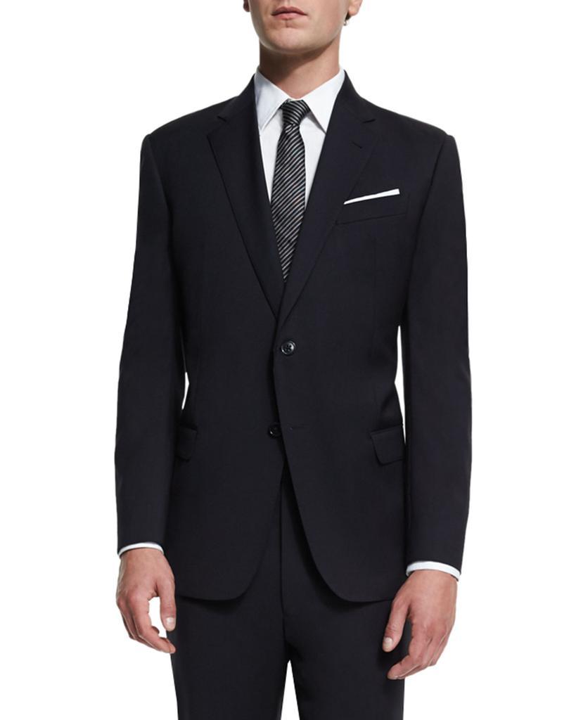 商品Armani|G-Line New Basic Two-Piece Wool Suit, Navy,价格¥6267,第1张图片