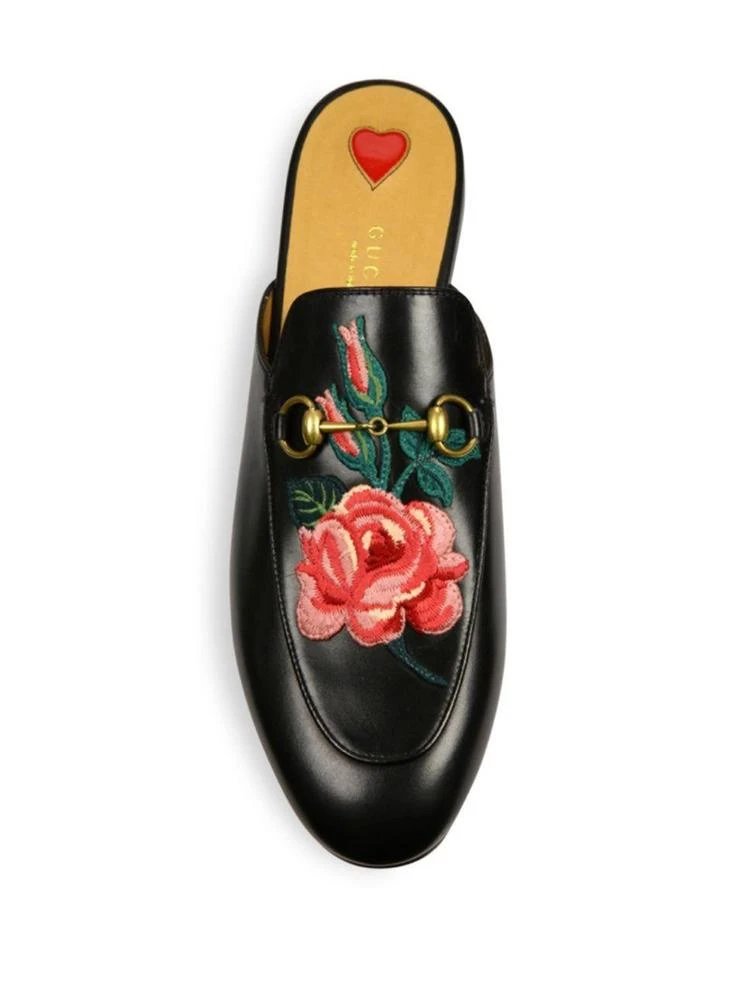 商品Gucci|Princetown Leather Slipper,价格¥6173,第4张图片详细描述