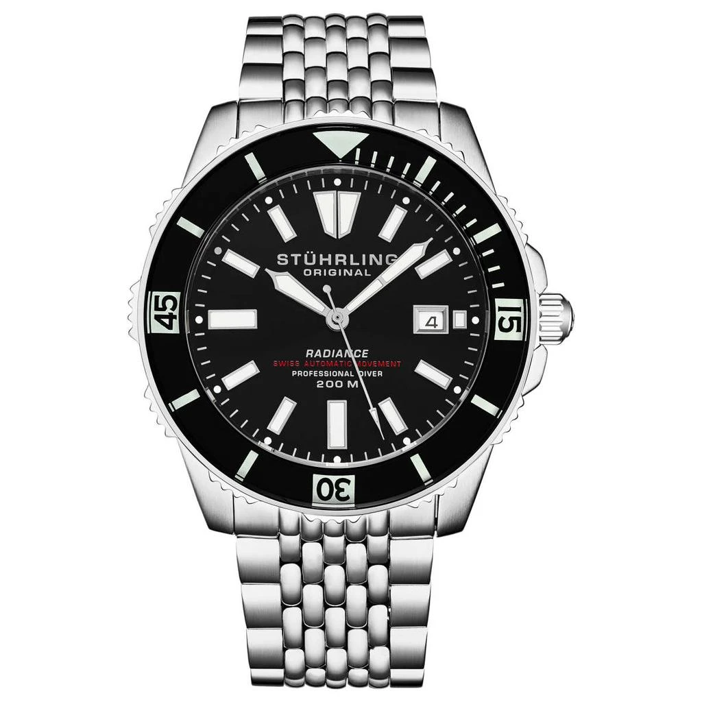 商品Stuhrling|Stuhrling Depthmaster Men's Automatic Watch,价格¥3736,第1张图片