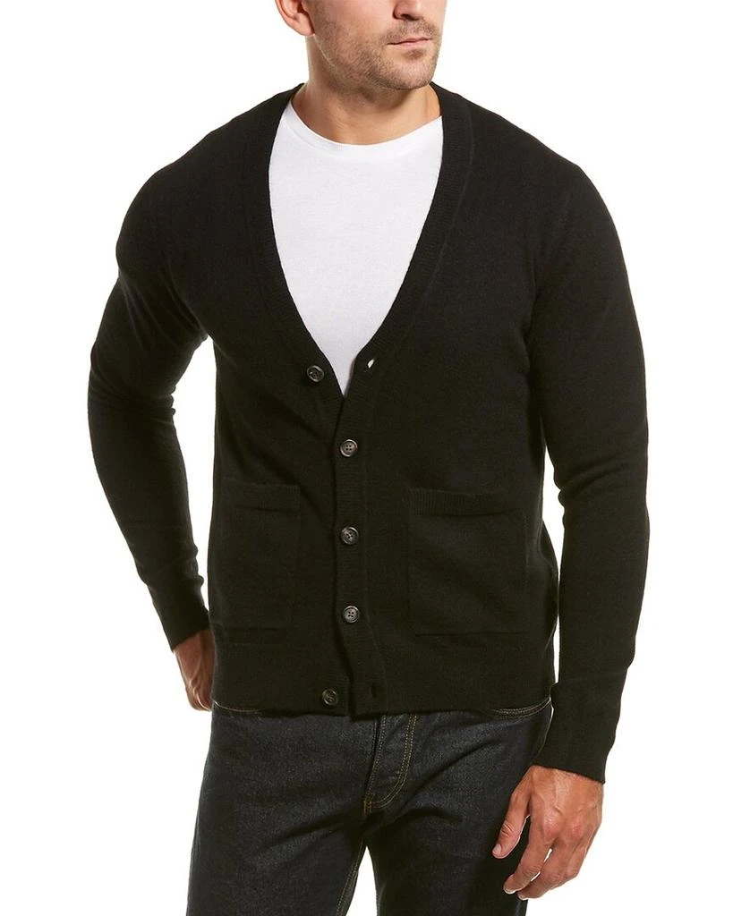 商品Qi Cashmere|Qi Cashmere V-Neck Cardigan,价格¥884,第1张图片