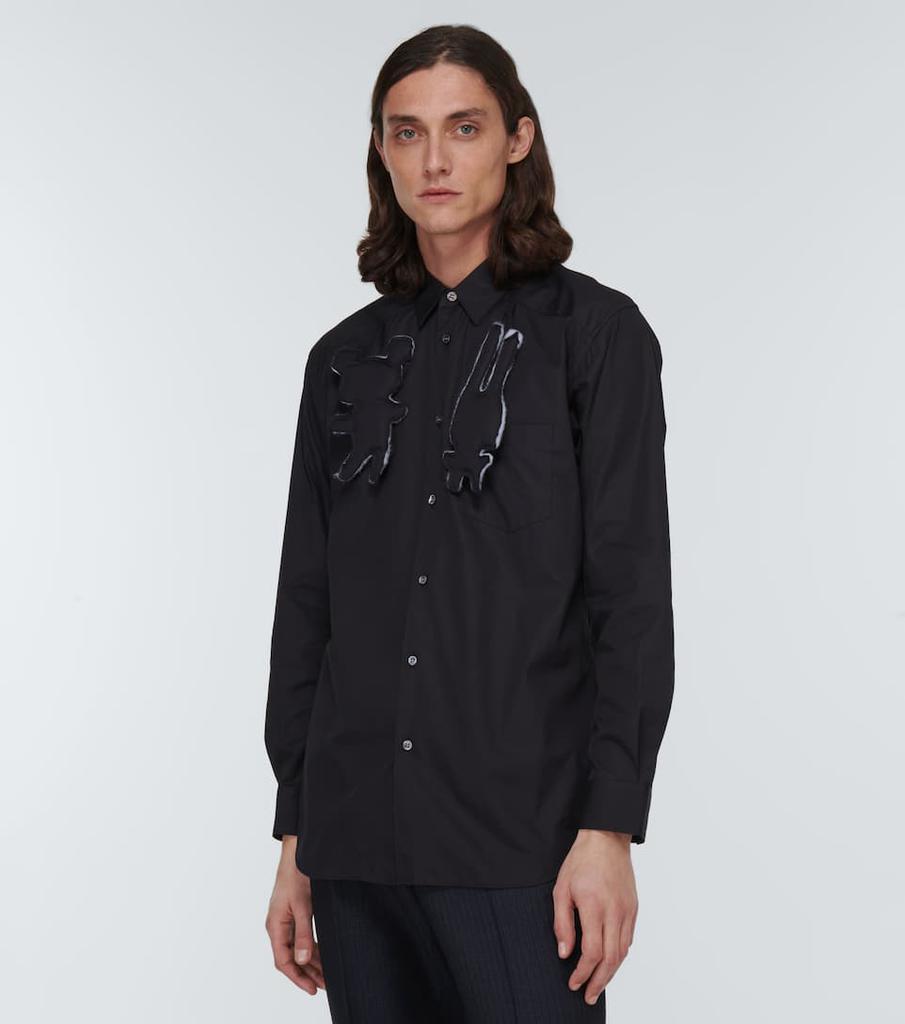 商品Comme des Garcons|Appliqué cotton shirt,价格¥3489,第5张图片详细描述