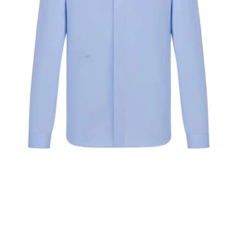 商品[国内直发] Dior|迪奥 FW22 纯色小蜜蜂刺绣单排扣长袖衬衫 男款 蓝色,价格¥3959,第5张图片详细描述