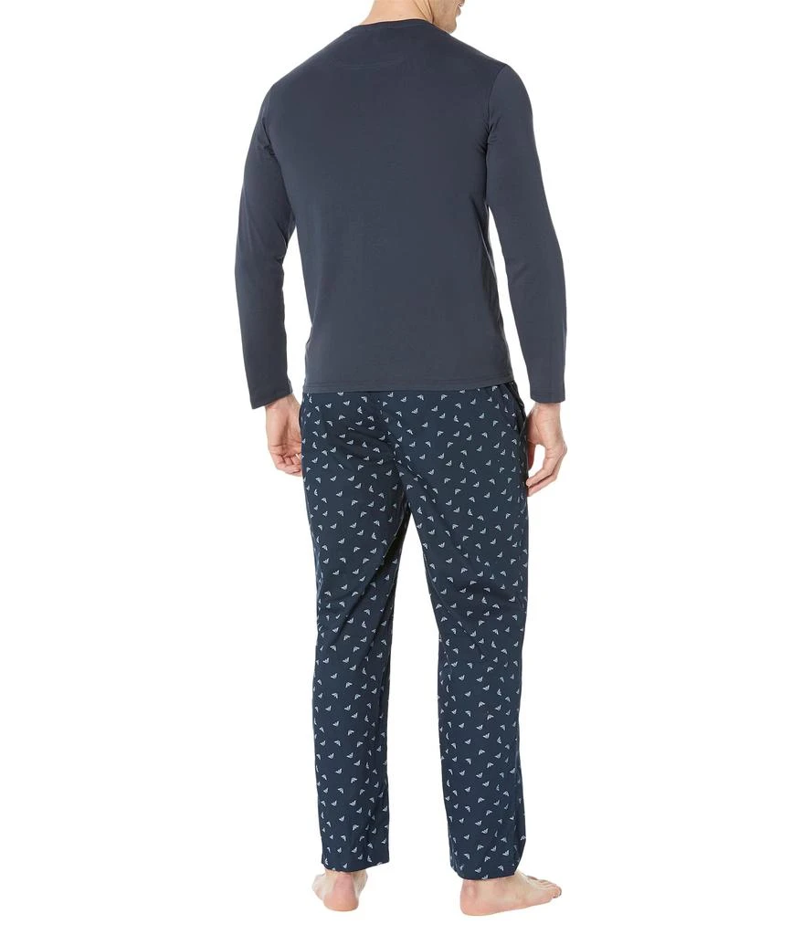 商品Emporio Armani|Yarn-Dyed Woven Pyjamas,价格¥750,第2张图片详细描述