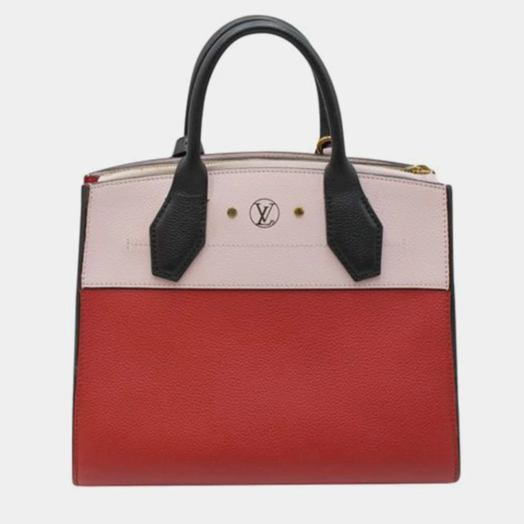 商品[二手商品] Louis Vuitton|LOUIS VUITTON Red and Pale Pink City Steamer Hand Bag 2017 HANDBAGS,价格¥27907,第4张图片详细描述