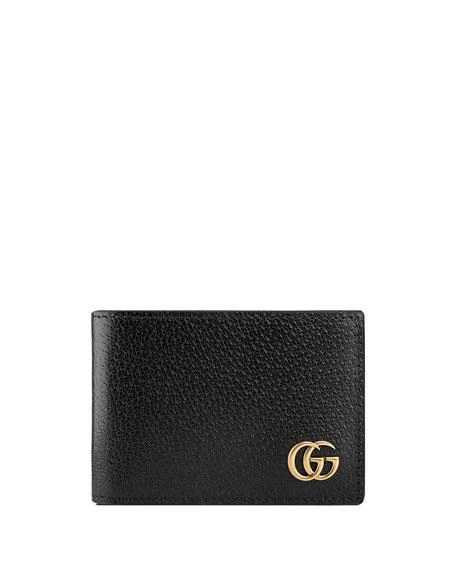 商品Gucci|GG Marmont Leather Bi-Fold Wallet,价格¥2524,第2张图片详细描述