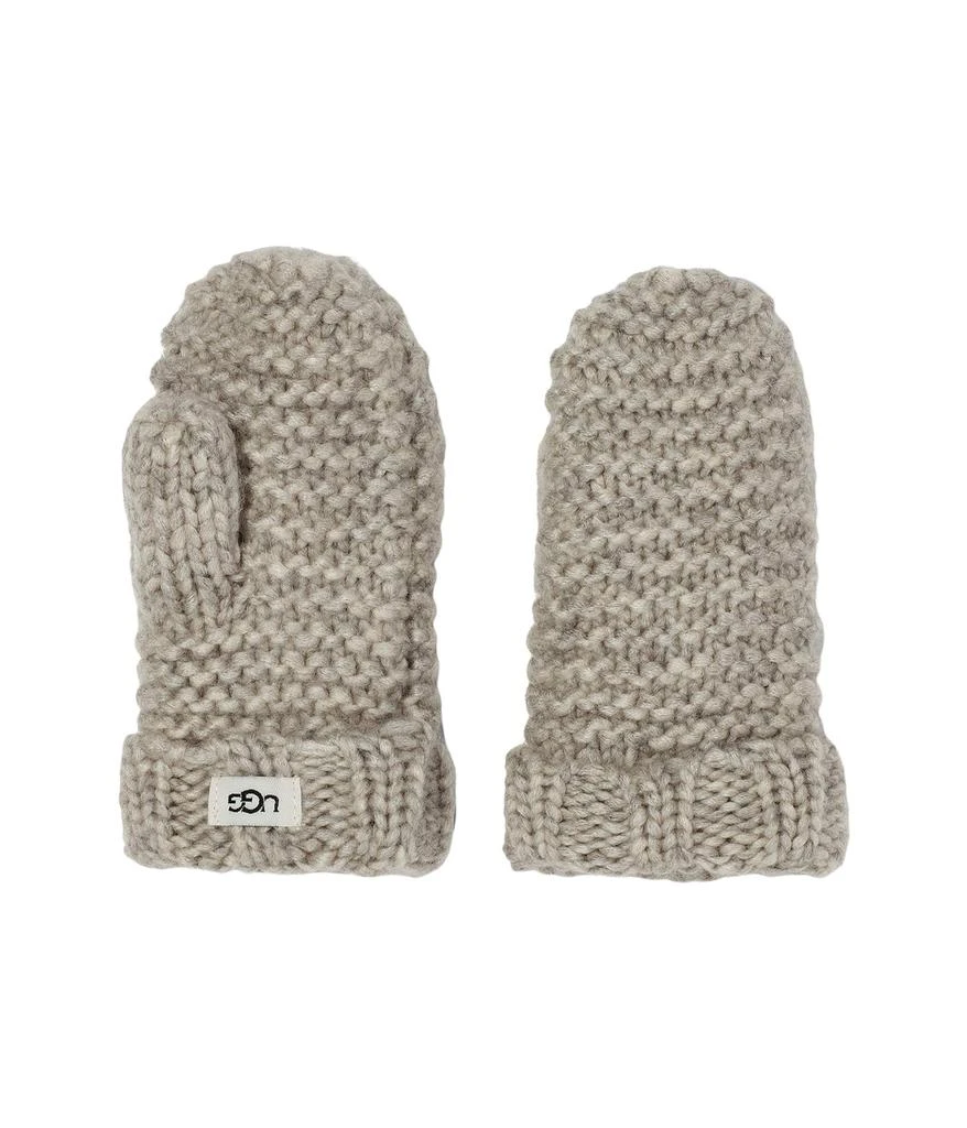 商品UGG|Knit Hat with Faux Fur Pom and Knit Mittens Set (Toddler/Little Kids),价格¥638,第3张图片详细描述