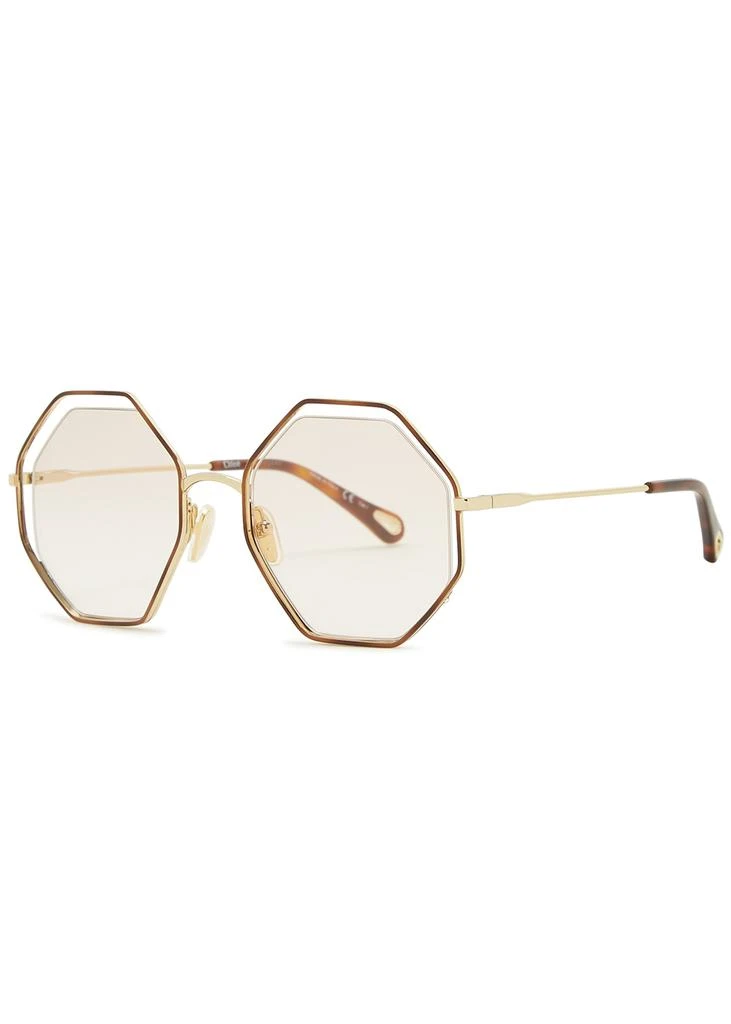 商品Chloé|Poppy octagon-frame sunglasses,价格¥2841,第1张图片
