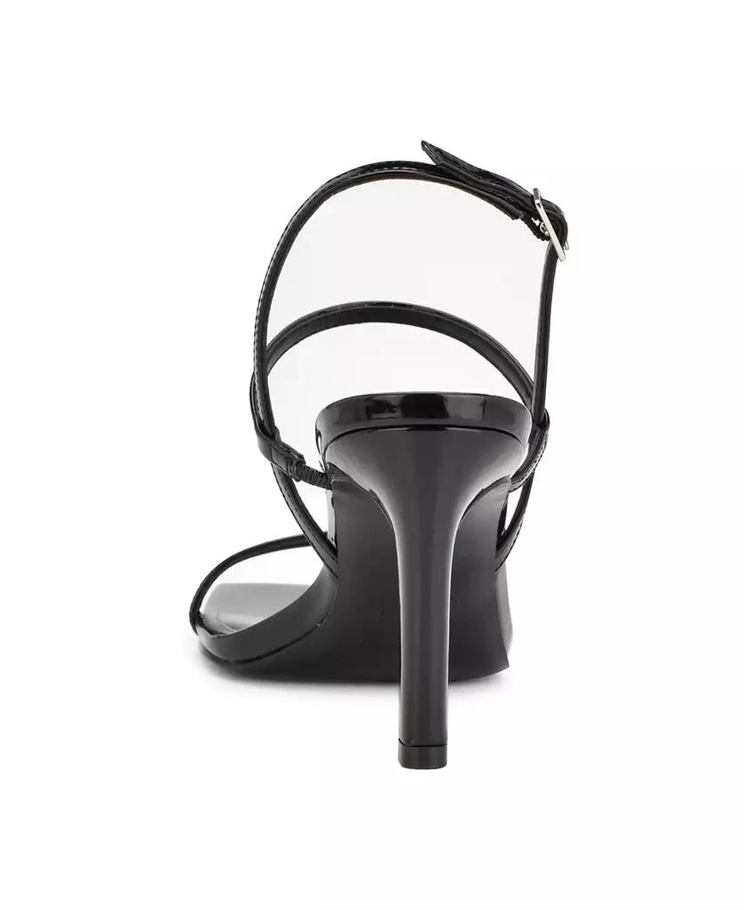 商品Nine West|Women's Olah Square Toe Heeled Dress Sandals,价格¥645,第3张图片详细描述