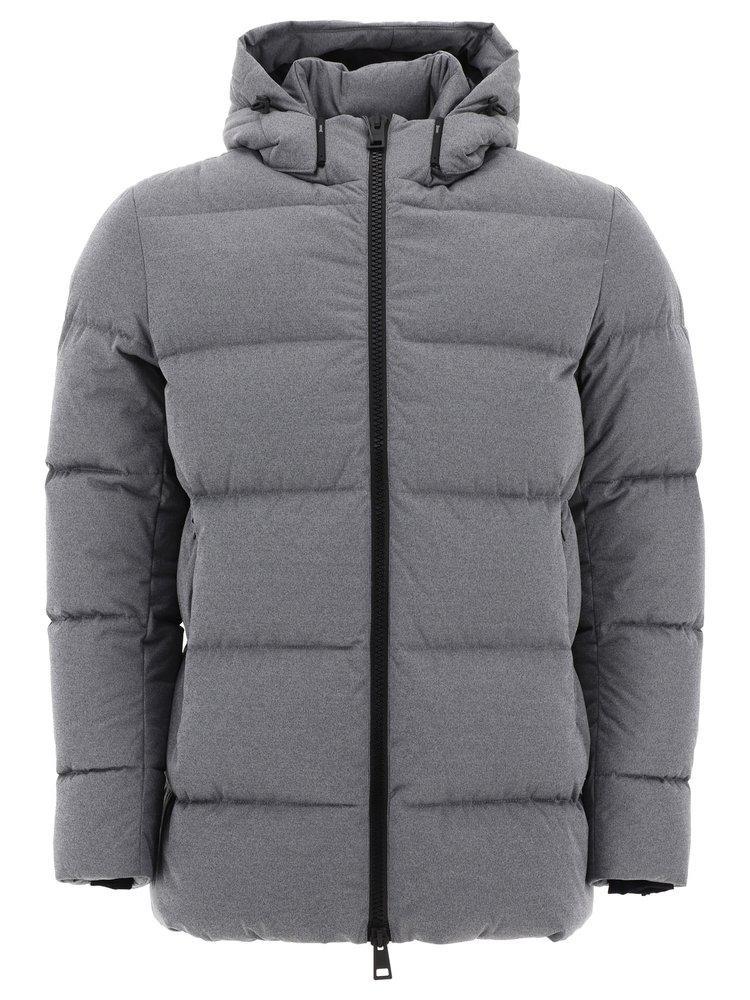 商品Herno|Herno Linea Laminar Hooded Down Jacket,价格¥3881-¥4430,第1张图片