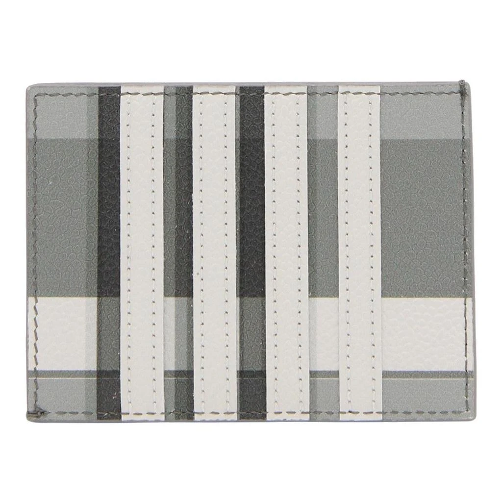 商品Thom Browne|Thom Browne Logo-Tag Check-Pattern Cardholder,价格¥1614,第2张图片详细描述