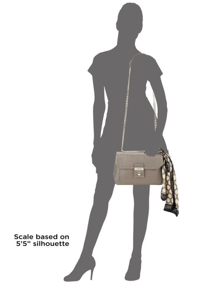 商品Moschino|Saffiano Crossbody Bag,价格¥1180,第3张图片详细描述