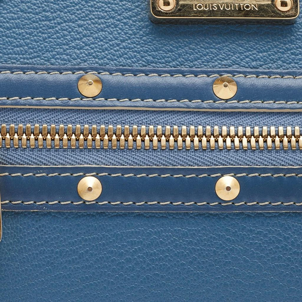 商品[二手商品] Louis Vuitton|Louis Vuitton Blue Leather Suhali Le Fabuleux Bag,价格¥5035,第5张图片详细描述