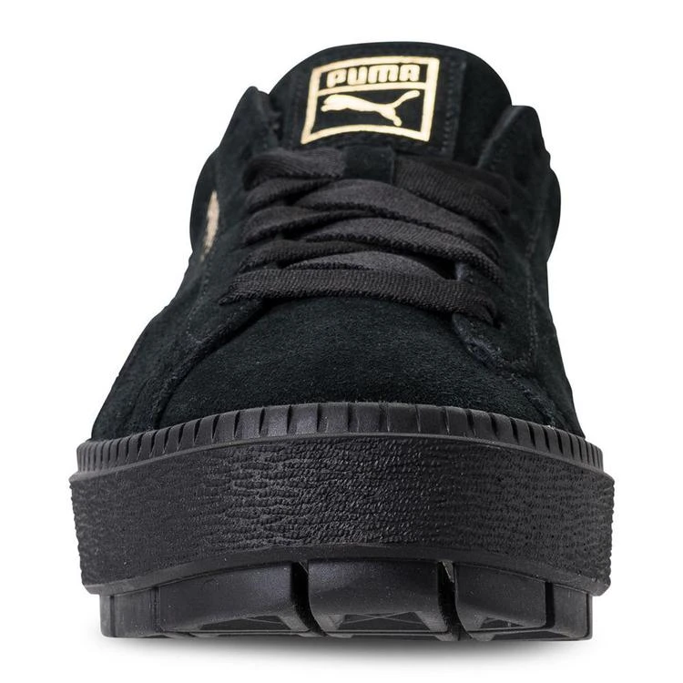 商品Puma|Women's Suede Platform Trace Casual Sneakers from Finish Line,价格¥445,第3张图片详细描述