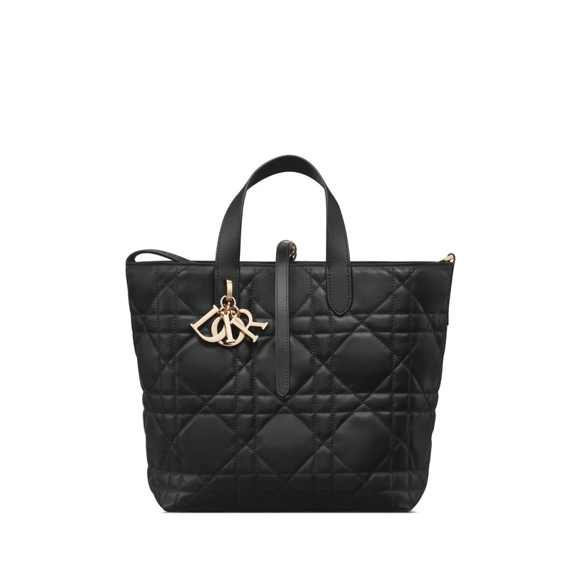 商品Dior|Dior 迪奥 Toujours系列女士黑色牛皮手提包,价格¥28898,第5张图片详细描述