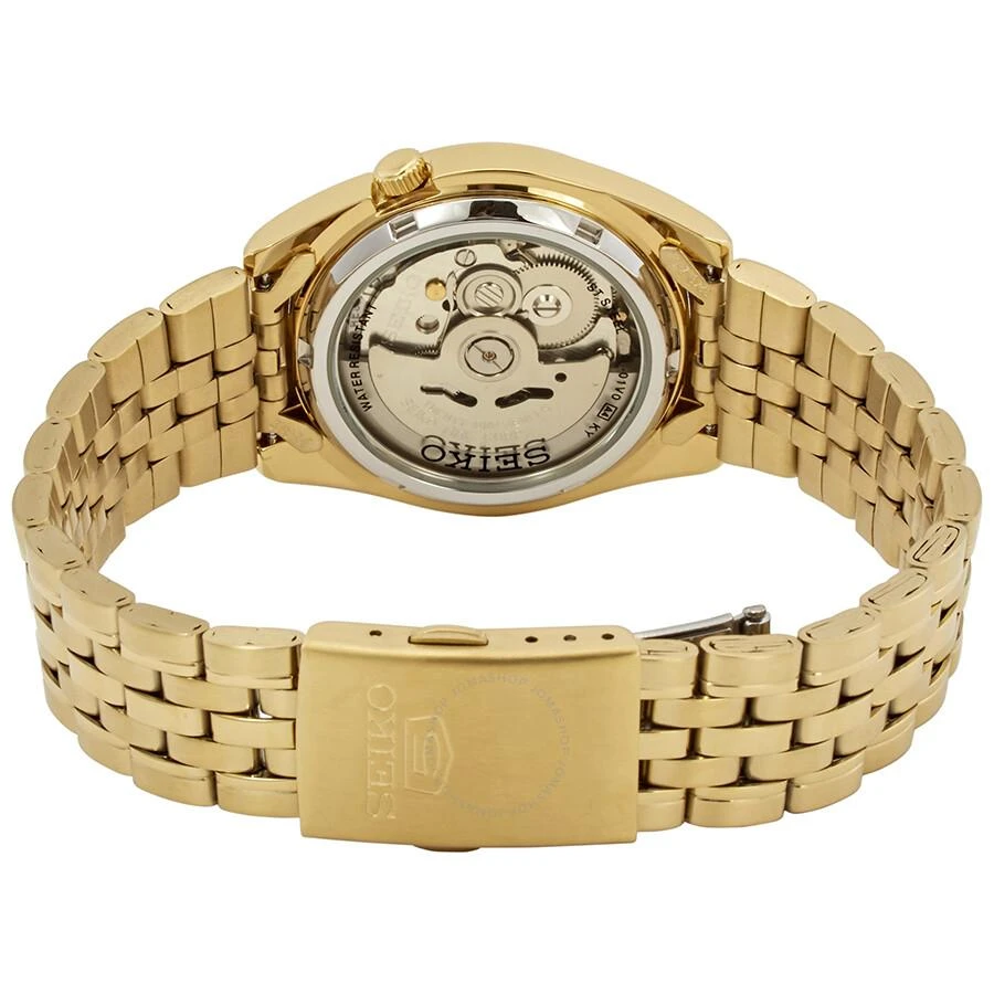 商品Seiko|Seiko Series 5 Automatic Gold Dial Men's Watch SNK366,价格¥1065,第3张图片详细描述