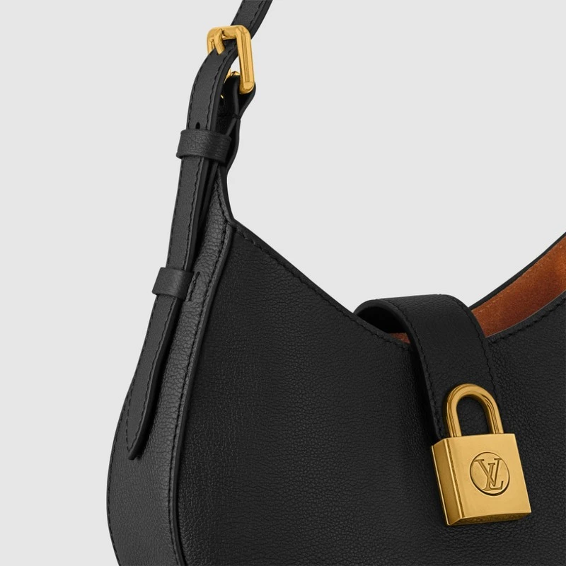 商品Louis Vuitton|【预售3-7天】LV/路易威登 女士黑色小牛皮手提包,价格¥23294,第5张图片详细描述