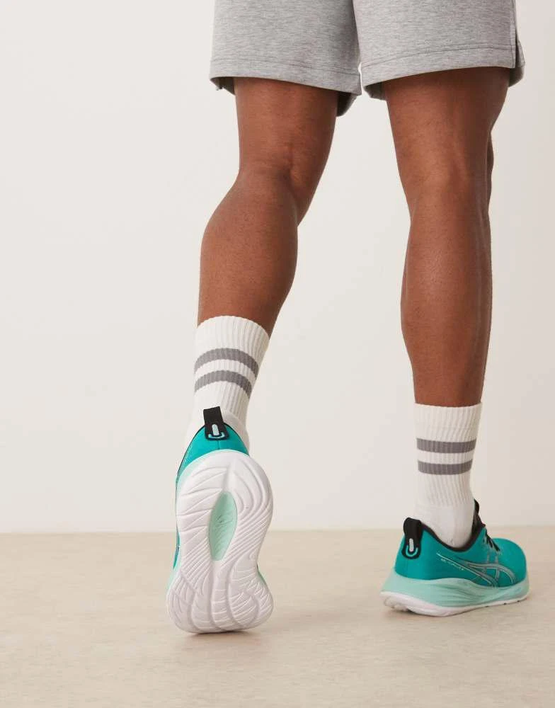 商品Asics|Asics Gel-Cumulus 27 running trainers in wave teal and illuminate mint,价格¥1451,第3张图片详细描述