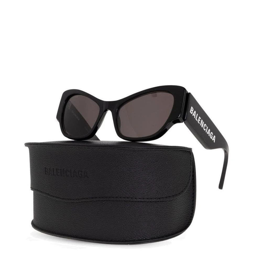 商品Balenciaga|Balenciaga Eyewear Logo Side Printed Sunglasses,价格¥1923,第2张图片详细描述