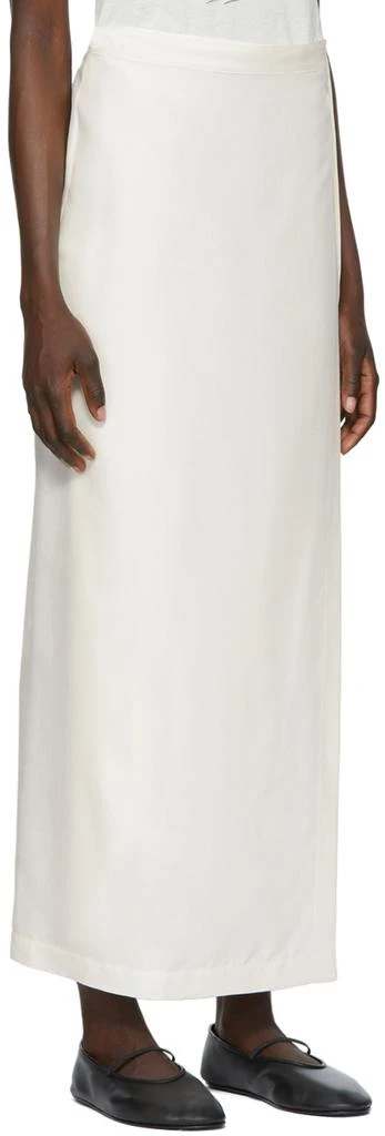 商品The Row|SSENSE 独家发售灰白色 Olina 半身裙,价格¥3141,第2张图片详细描述