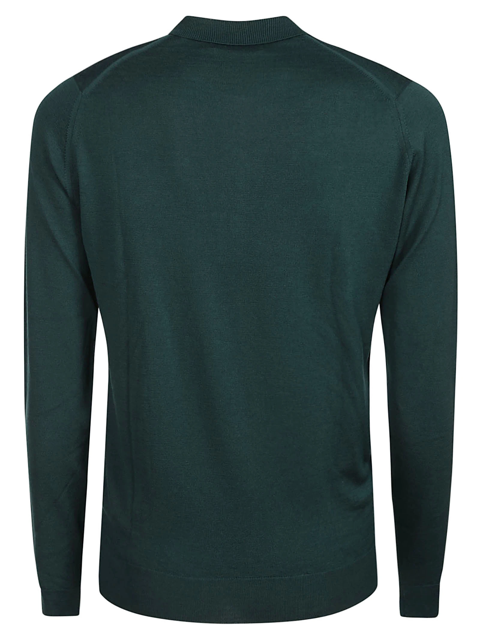 商品【预售7天】 John Smedley|John Smedley 男士针织毛衣 BELPERPINE 绿色,价格¥1716,第3张图片详细描述