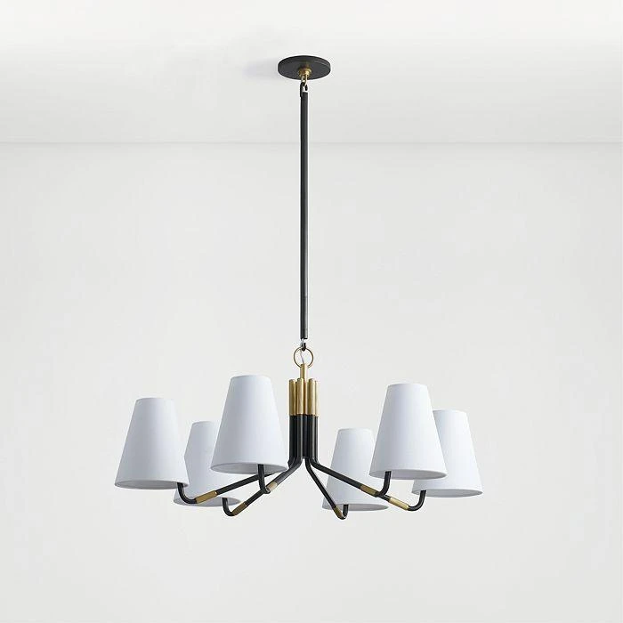 商品Bloomingdale's|Bloomingdale's Stanwyck Six Light Chandelier,价格¥9261,第4张图片详细描述