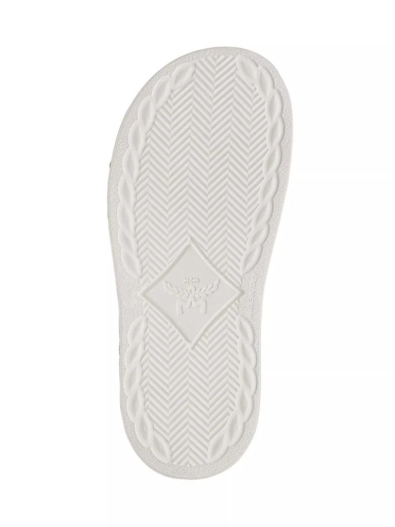 商品MCM|Logo-Printed Slides,价格¥1076,第5张图片详细描述