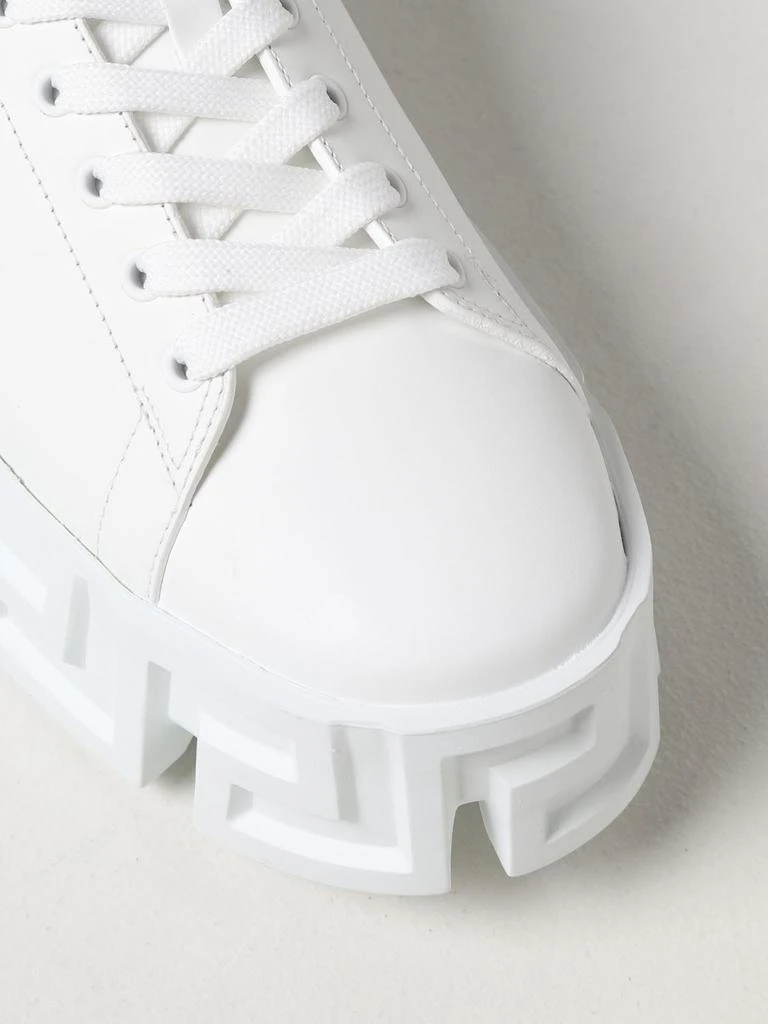 商品Versace|Versace Greca leather sneakers,价格¥2745,第4张图片详细描述