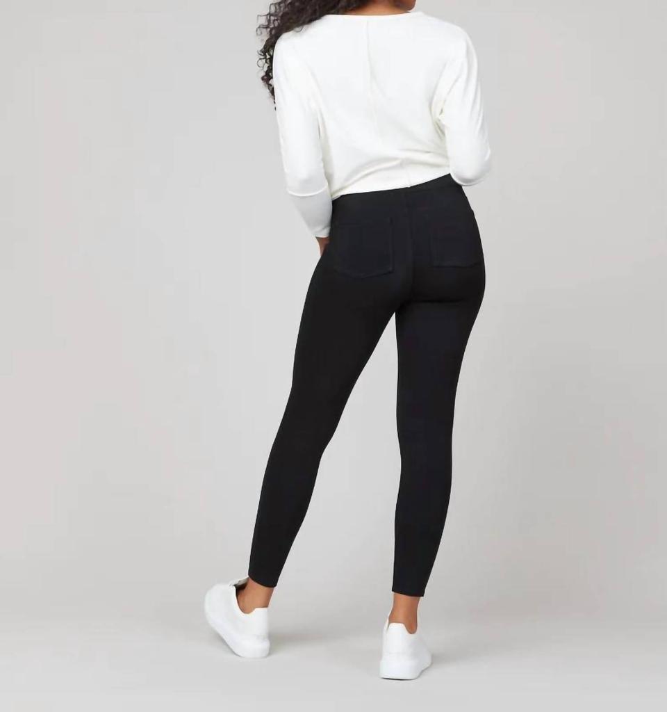 Jean-Ish Ankle Leggings In Black商品第3张图片规格展示