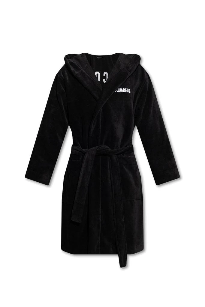 商品DSQUARED2|Dsquared2 Hooded Belted Bathrobe,价格¥2047,第1张图片
