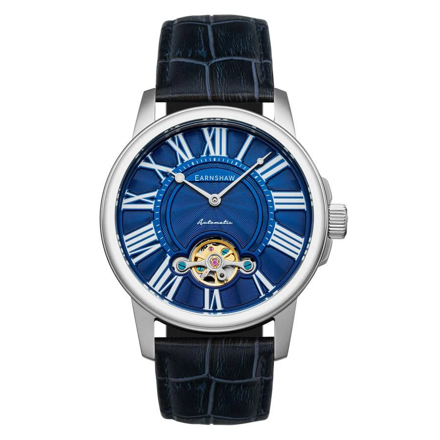 商品Thomas Earnshaw|Thomas Earnshaw Marylebone Automatic Blue Dial Mens Watch ES-8196-03,价格¥1928,第1张图片