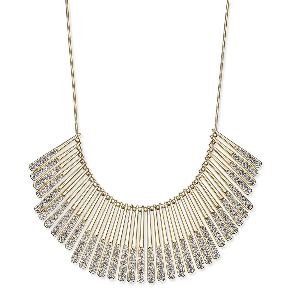 商品INC International|Gold-Tone Pavé Statement Necklace, Created for Macy's,价格¥82,第1张图片