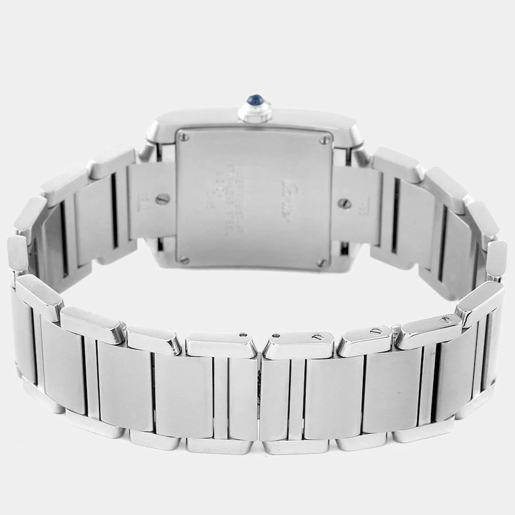 商品[二手商品] Cartier|Cartier Tank Francaise Midsize Silver Dial Steel Ladies Watch W51003Q3 25 x 30 mm,价格¥30629,第4张图片详细描述