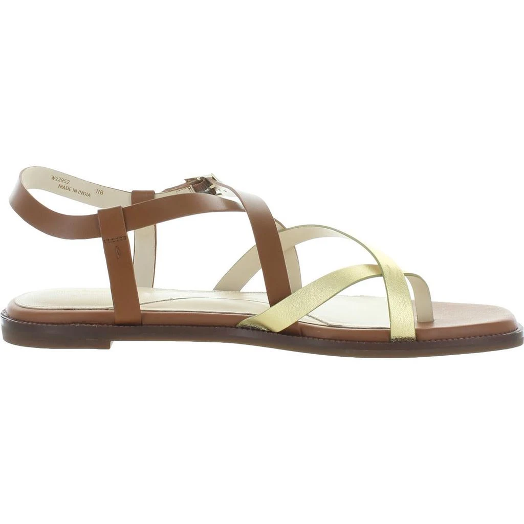 商品Cole Haan|Cole Haan Wilma Women's Leather Adjustable Flat Strappy Sandal,价格¥209,第3张图片详细描述