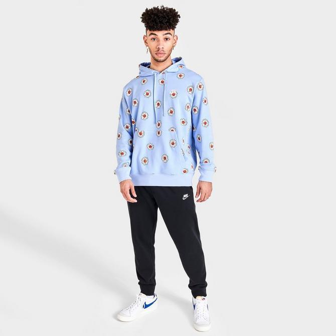 商品NIKE|Men's Nike Sportswear Essentials+ All-Over Print Pullover Hoodie,价格¥298,第4张图片详细描述