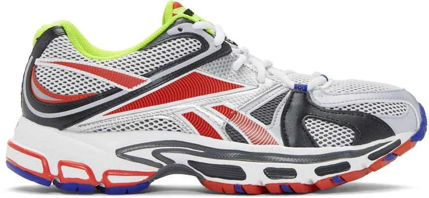 商品Vetements|Grey & Red Reebok Edition Spike Runner 200 Sneakers,价格¥1561,第1张图片