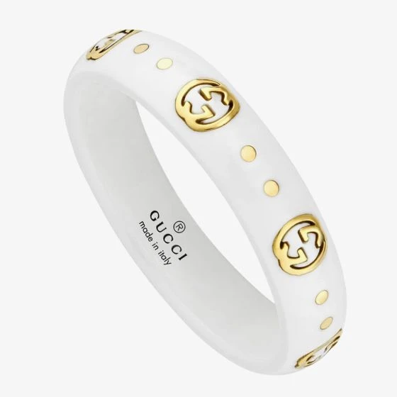 GUCCI 白色女士戒指 YBC679262002 商品