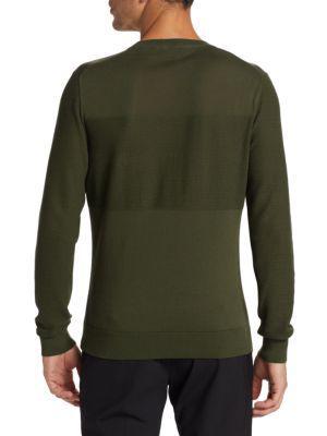 商品Saks Fifth Avenue|Mixed Stitch Cotton Sweater,价格¥480,第2张图片详细描述