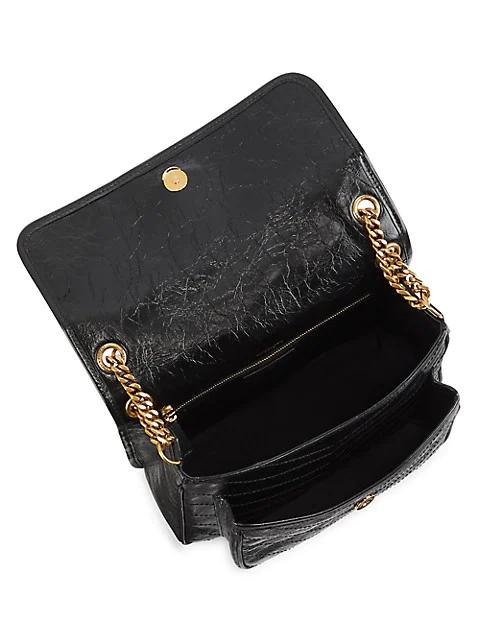 Medium Niki Quilted Leather Shoulder Bag商品第4张图片规格展示