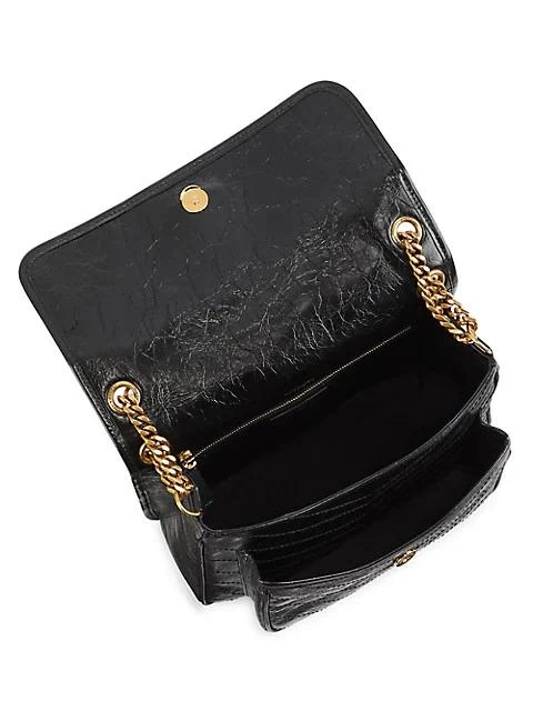 商品Yves Saint Laurent|Medium Niki Quilted Leather Shoulder Bag,价格¥25737,第4张图片详细描述