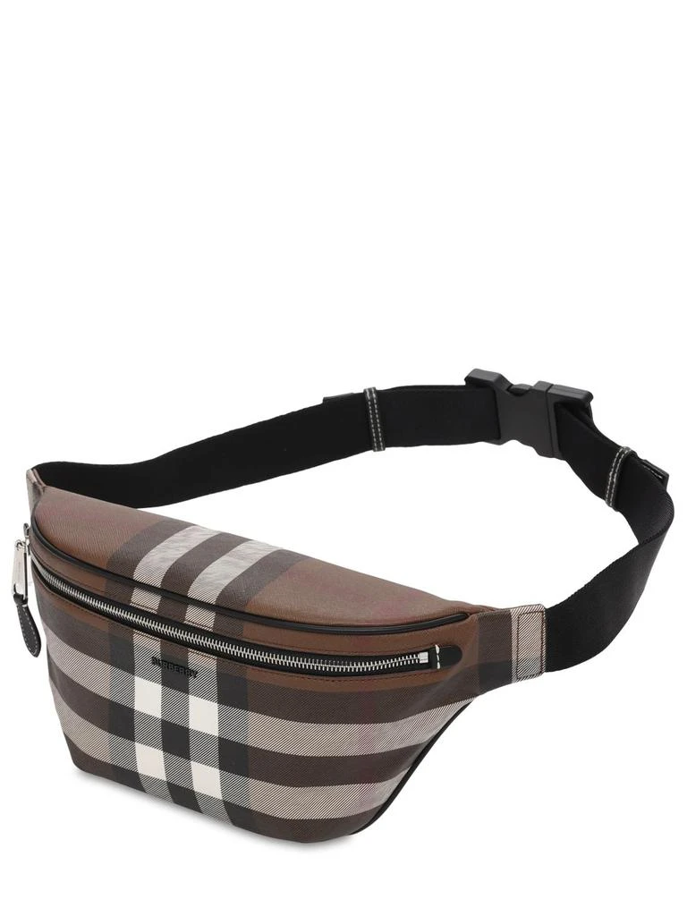 商品Burberry|Cason Check E-canvas Belt Bag,价格¥8027,第3张图片详细描述