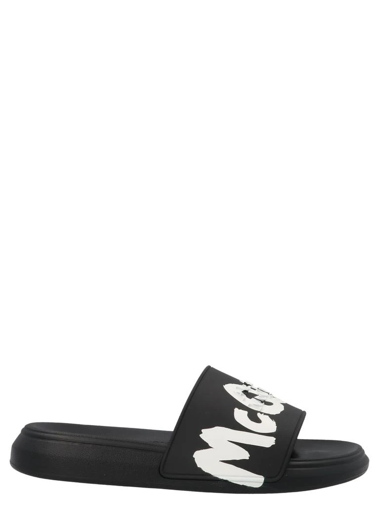 商品Alexander McQueen|Alexander McQueen Logo Slides,价格¥2443,第1张图片
