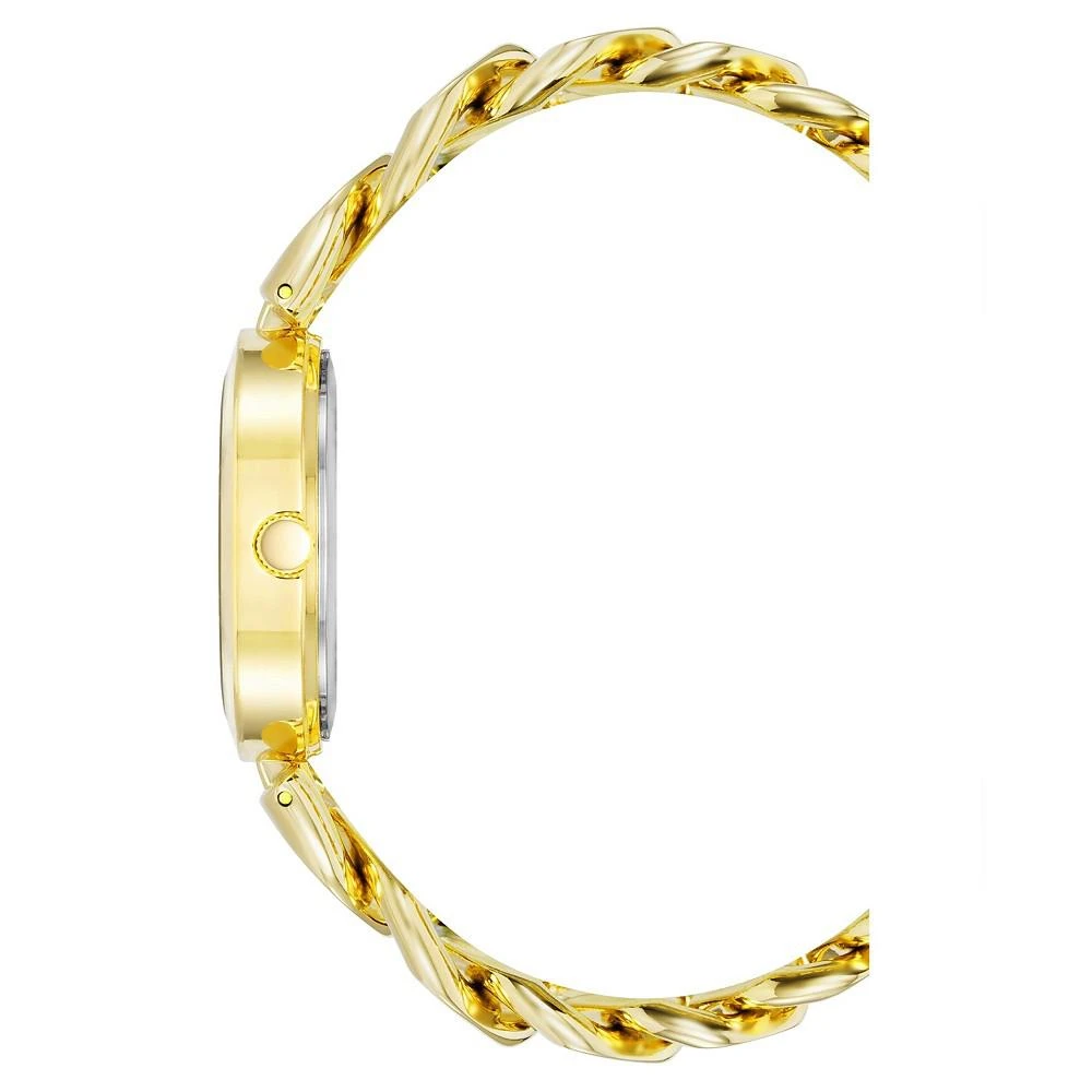 商品Anne Klein|Women's Three-Hand Quartz Gold-Tone Alloy Chain Bracelet Watch, 34mm,价格¥822,第2张图片详细描述