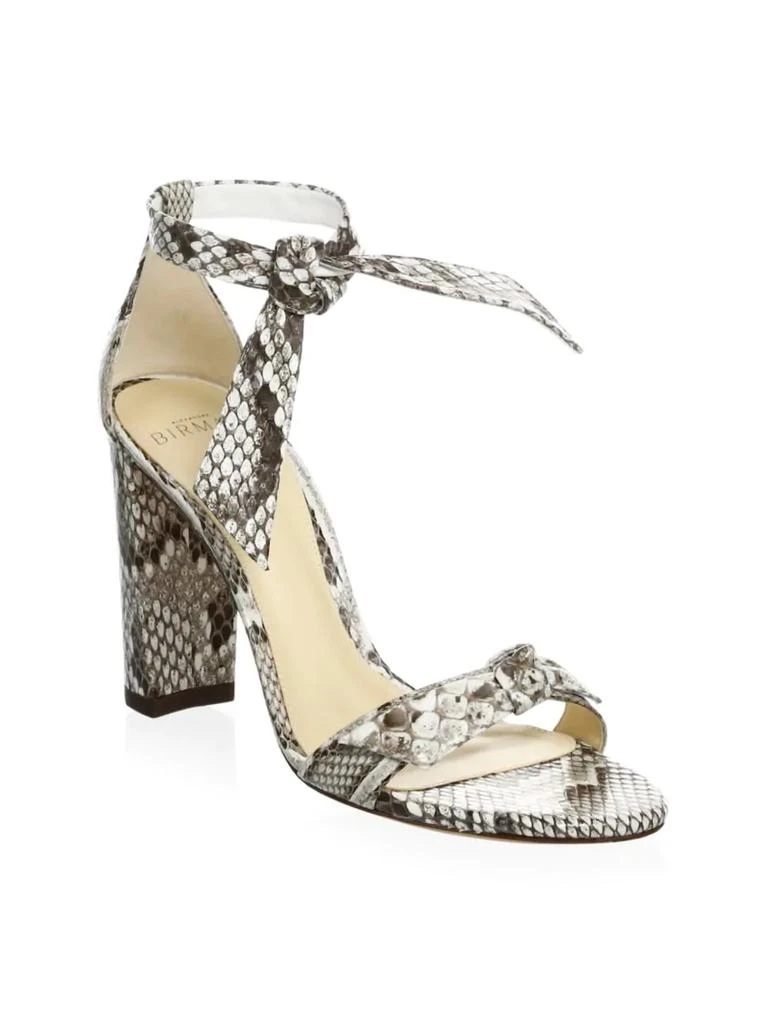 商品Alexandre Birman|Clarita Python Ankle-Strap Sandals,价格¥3097,第2张图片详细描述