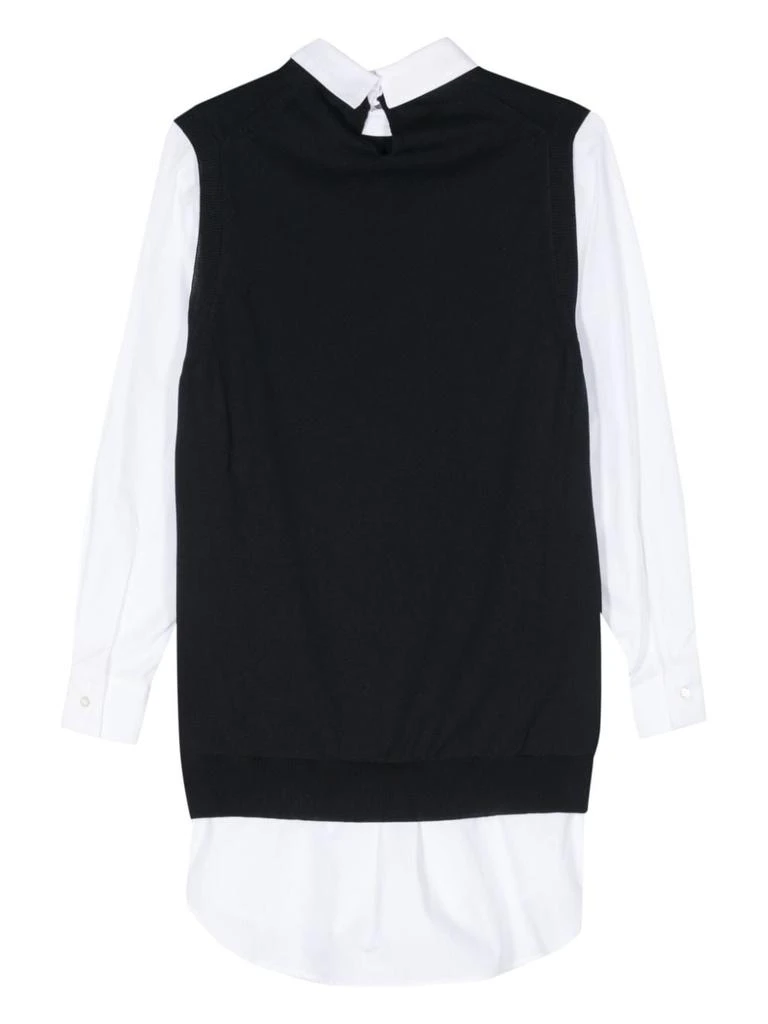 商品SEMICOUTURE|SEMICOUTURE - Loucia Cotton Shirt Dress,价格¥2073,第2张图片详细描述