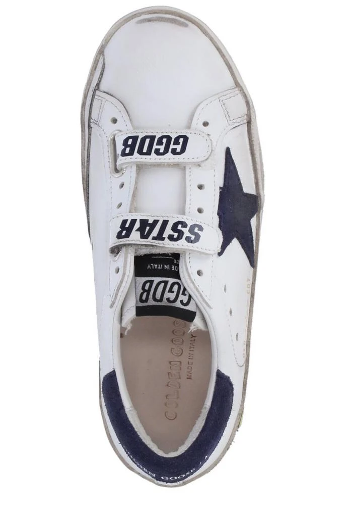 商品Golden Goose|Golden Goose Kids Old School Velcro Strap Sneakers,价格¥1719,第5张图片详细描述