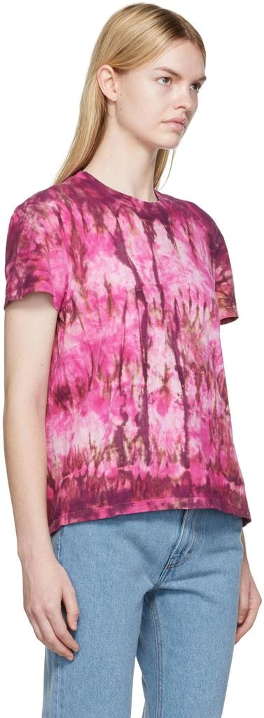 商品AMI|Pink Cotton T-Shirt,价格¥573,第2张图片详细描述