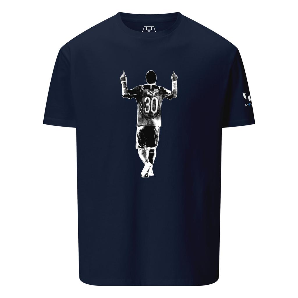 MESSI Silhouette #30 Graphic T-Shirt商品第1张图片规格展示