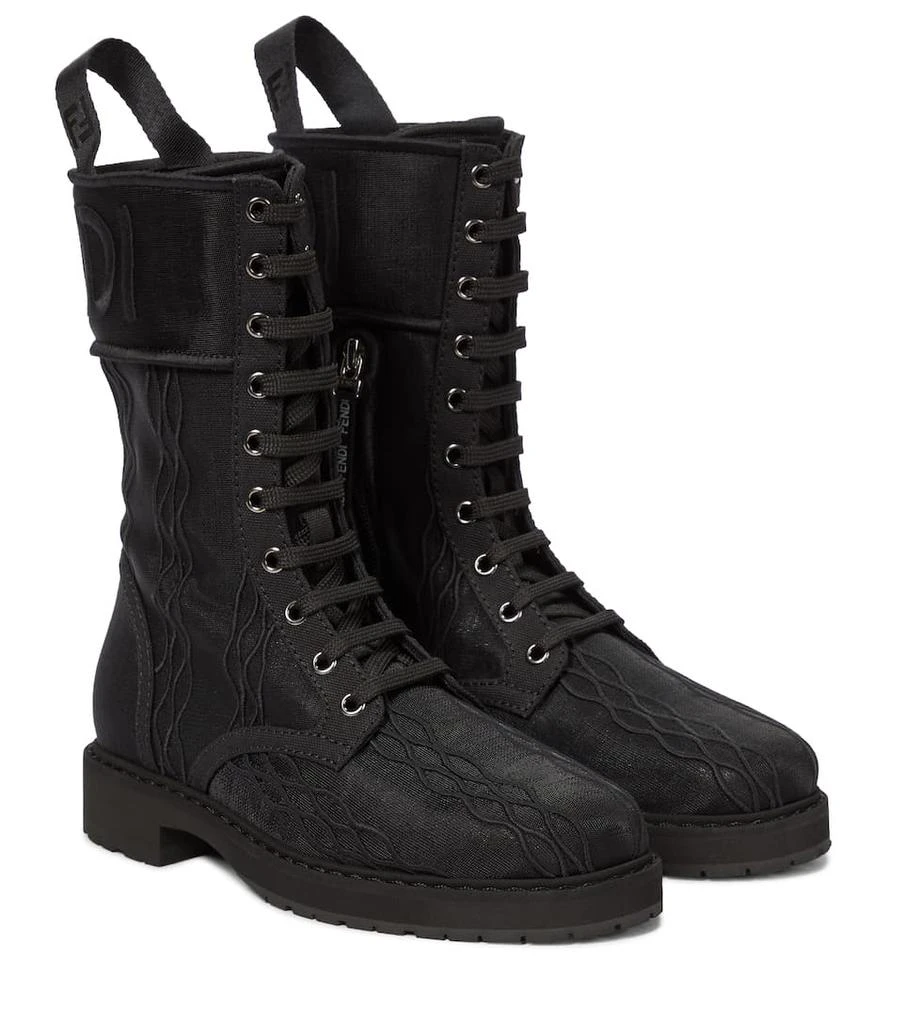 商品Fendi|Signature mesh combat boots,价格¥5612,第1张图片