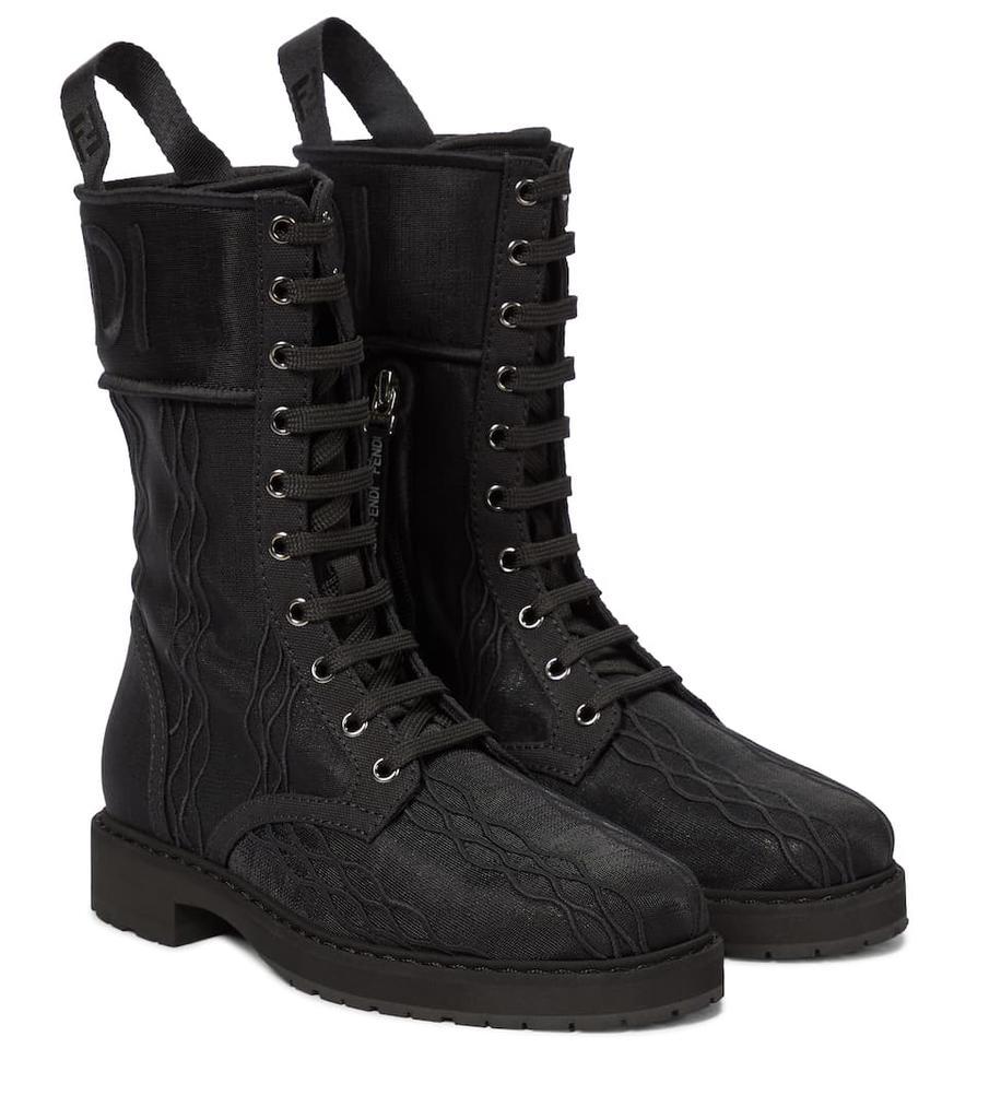 商品Fendi|Signature mesh combat boots,价格¥4938,第1张图片