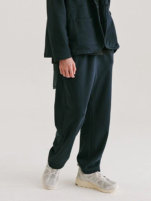 商品DON'T ASK MY PLAN|Damp Hotel Relax Sweatpants Navy,价格¥597,第4张图片详细描述